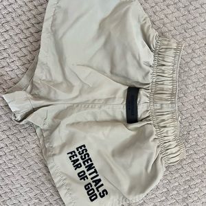 essentials fear of god toddler shorts